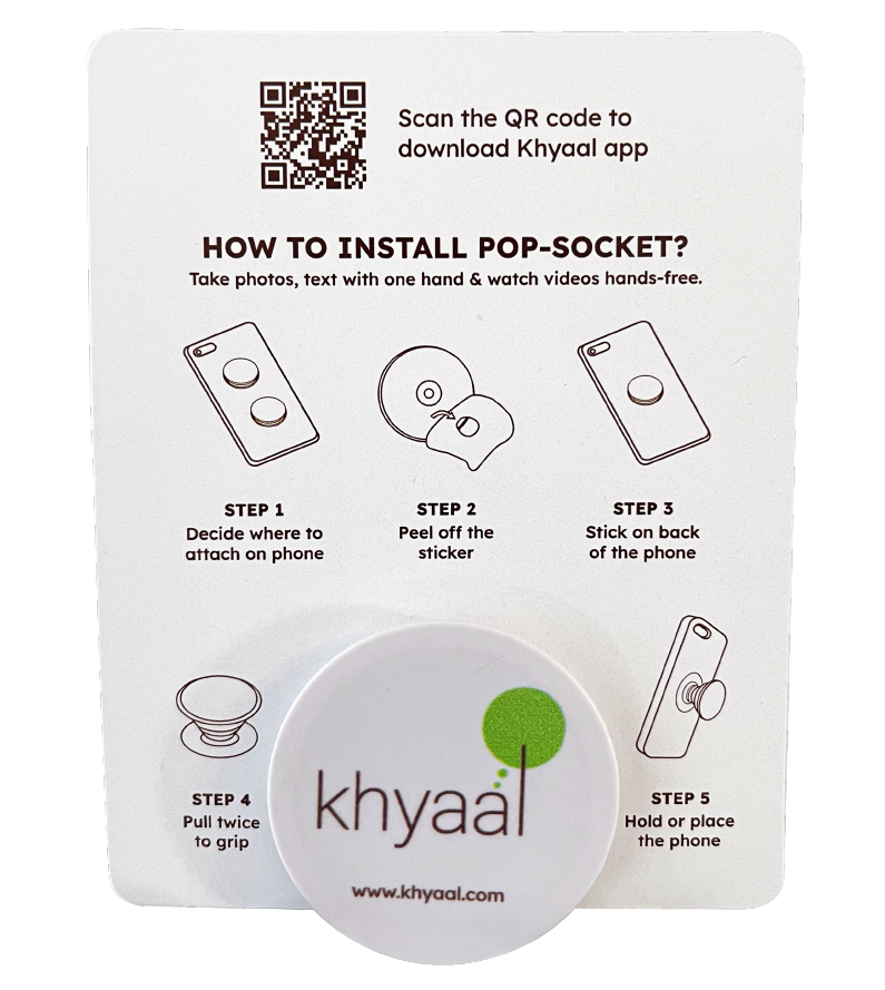 Buy the Khyaal Gift membership | For Your Elderly Loves One